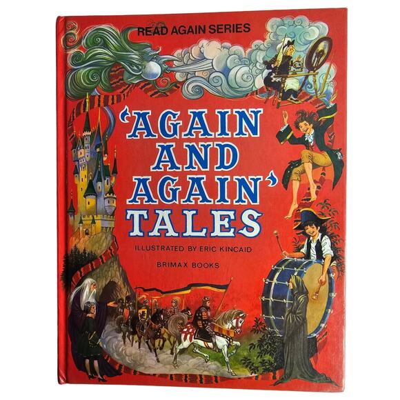 1979 AGAIN and AGAIN TALES Read AGAIN Series Hardcover Vintage BOOK - Picture 1 of 6